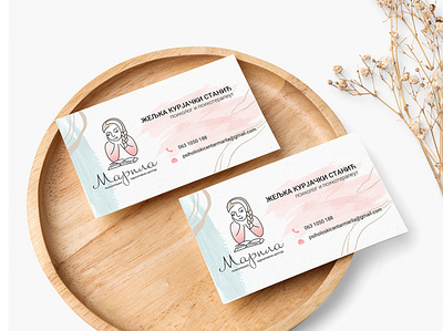 Marila brand identity and business cards brand identity branding logo psyhologist