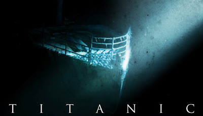 Titanic 3d illustration