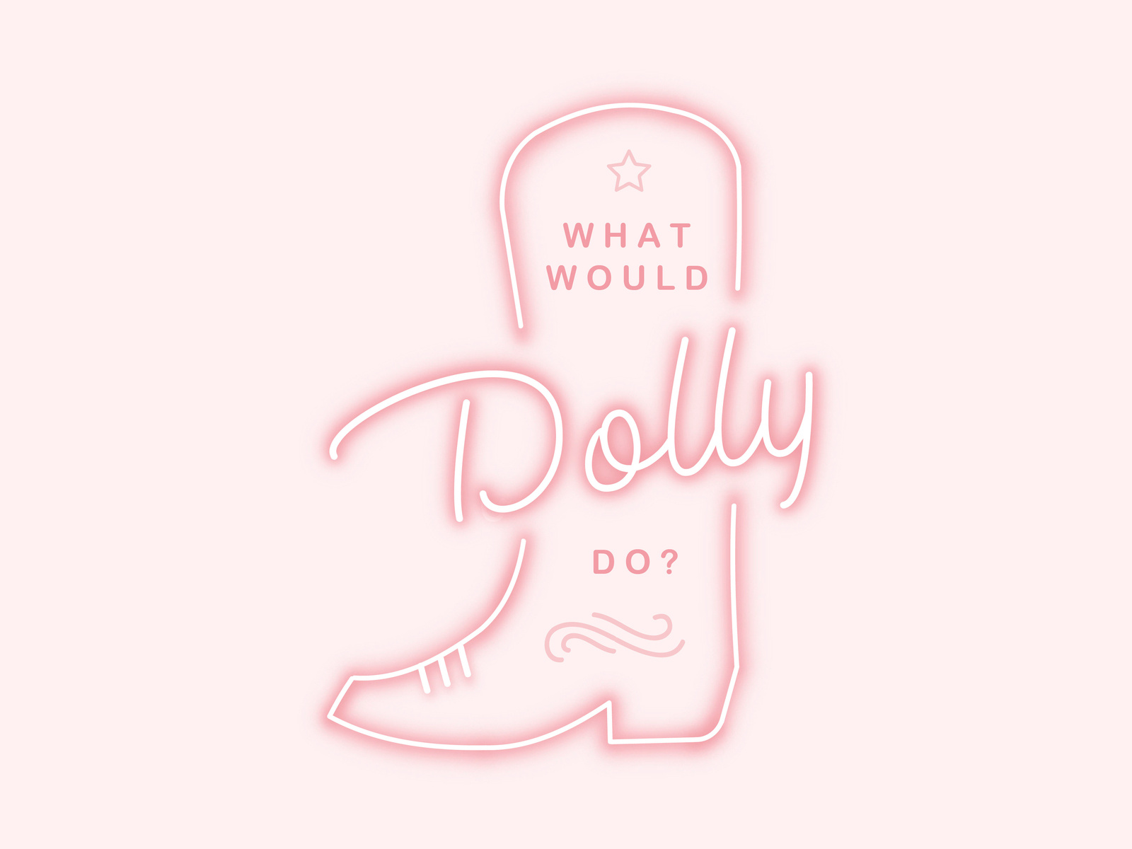 What would Dolly Do? by Brogs on Dribbble