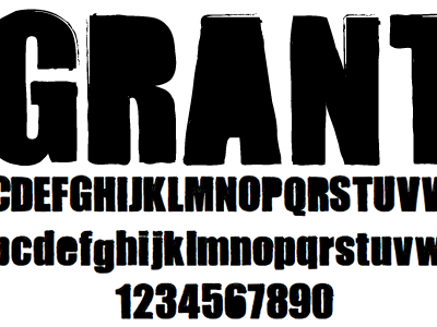 Free Font - Grant