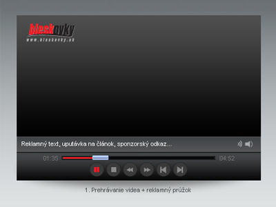 Bleskovky.sk Online VideoPlayer (2007) bleskovky.sk onlineplayer videoplayer