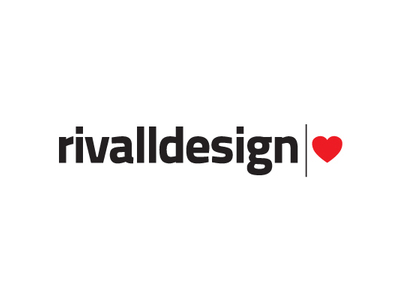 Happy Valentine's Day from rivalldesgin | ❤ rivalldesign valentine. logo