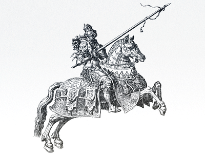 Knight and Horse ... horse illustraion knight vector art vector graphic vector illustration