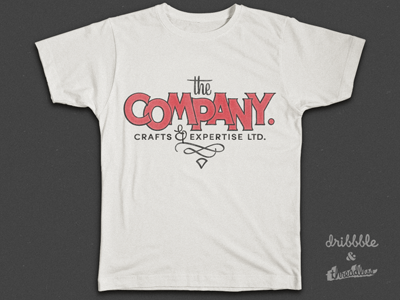 The Company Ltd. ... compnay contest dribbble lettering logo playoff threadless type typo typography