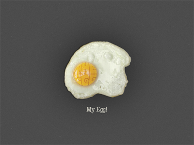 My Egg ... egg fun lettering type typo typography