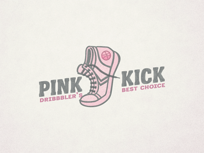 Pink kick ...