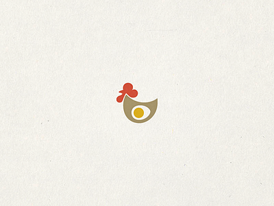 Happy Chicken, Healthy Egg ... key visual logo mark symbol vector graphic