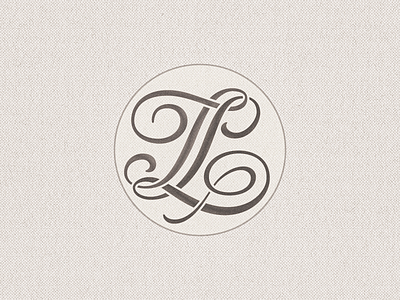 Stencilled »TL« Monogram ... custom lettering logo mark monogram typo typography