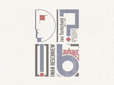 Bauhaus Typo ... bauhaus lettering type typo typography vector graphic