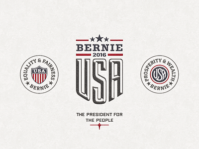 Bernie Badges ... badges bernie sanders lettering type typo typography