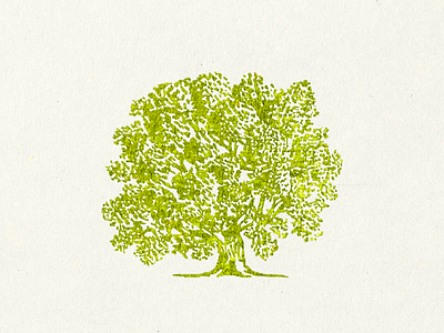 It’s Springtime ... digital painting springtime illustration tree vector graphic