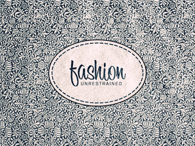Fashion Unrestrained calligraphy fancy lettering fashion lettering pattern type typeface typo typography