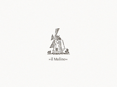 The Mill ... lettering logo type typo typography vector graphic