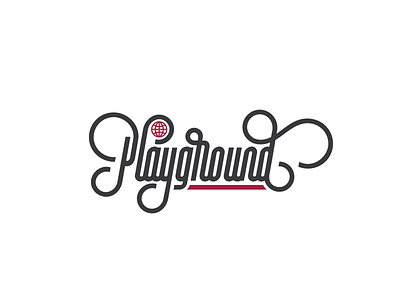 My Playground ... lettering logo playground script typo typography