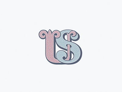 US-Monogram ... lettering monogram typo typography us usa