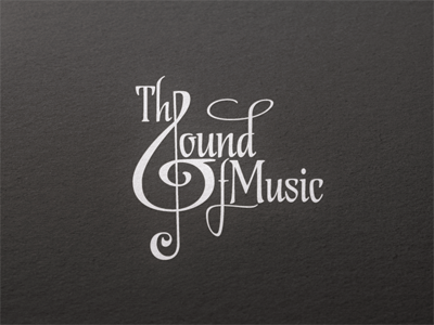 The Sound Of Music ... fancy lettering lettering type typeface typo typography