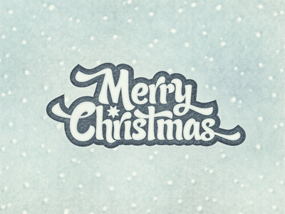 A Merry Christmas ... christmas christmas 2012 lettering merry christmas type typeface typo typography