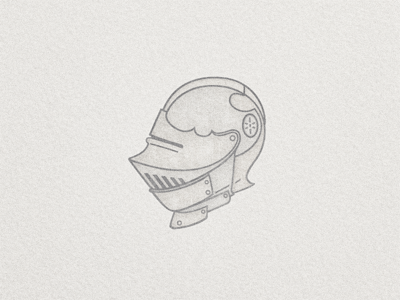 The Knight’s Helmet ... aged design download freebie grungy helmet medieval vector graphic