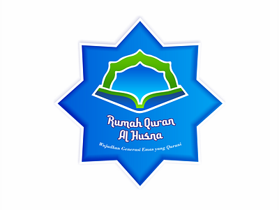 Rumah Quran Al Husna branding graphic design logo
