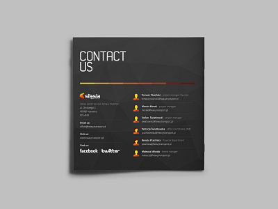 Print / Flyer - Transport company branding graphic design