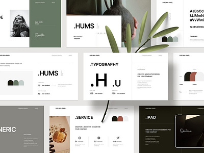 Minimal Brand Guideline Template #2