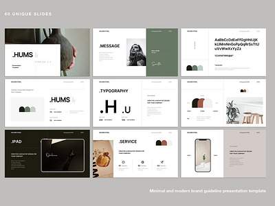 Minimal Brand Guideline Template #5