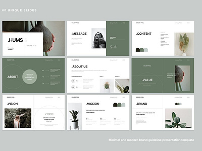 Minimal Brand Guideline Template #6