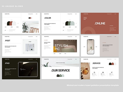 Minimal Brand Guideline Template #8