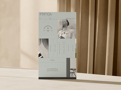 Freyja | Brand Board Kit #7 app branding design graphic design illustration logo typography ui ux vector