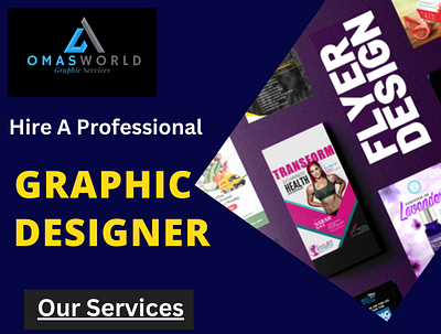 Graphic Service Flyer app branding design graphic design illustration logo typography ui ux vector