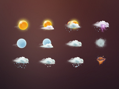 The weather icon