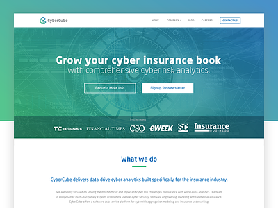 Security Enterprise Website Design