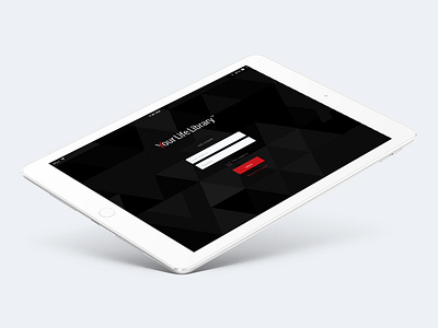 Library Luxury iPad App - UI UX Design