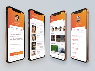 Psychic Mobile Application Design android design design of the day flat design ios design iphone x iphone xr iphone xs iphone xs max minimalist design mobile app design mobile design mockup psychic ui ux ui design ux ux design