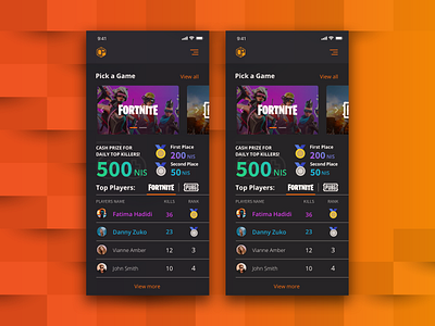 Online Betting Game Mobile Design Powered by Blockchain