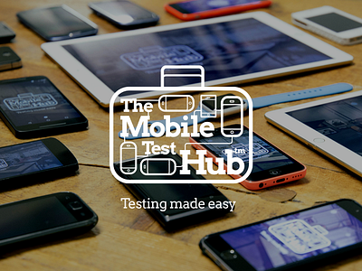 Mobile Test Hub brand web