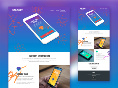 HunkyDory homepage