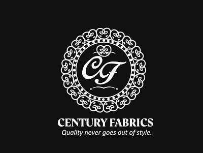 Century Fabrics - Logo clothing brand clothing store fashion logo logo design mascot design