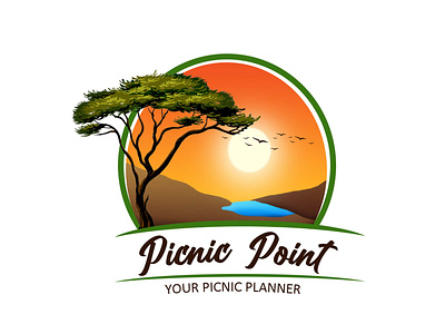 Logo Design - Picnic Point logo logodesign mascot picnic illustration