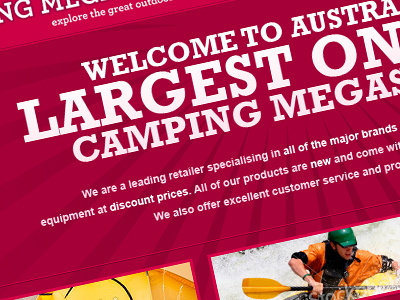 Grab the tent! camping contrast magenta online store red tent