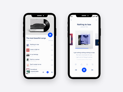 Minimalist Music App—MBox