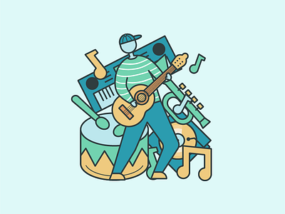 music line icon