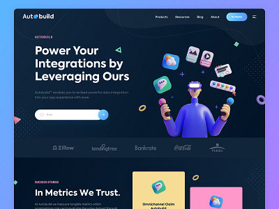 AutoBuild Software Product-Landing Page