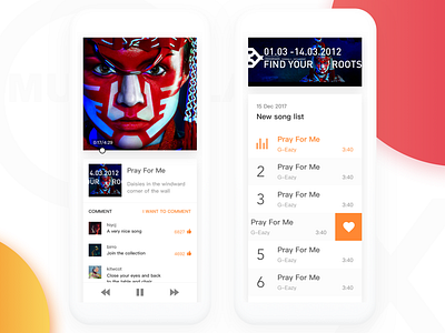 Music Player ui