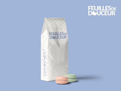 Feuilles de Douceur Packaging branding design graphic design illustration logo typography