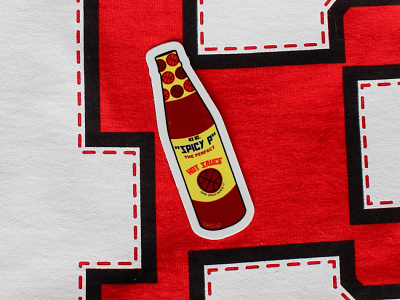 Spicy P Hot Sauce | Sticker