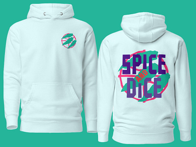 Spice and Dice | Hoodie apparel design basketball design graphic design hoodie design illustration merchandise nba sports t shirt design toronto raptors vector