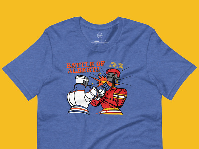 Battle of Alberta: Edmonton Hockey | T-Shirt