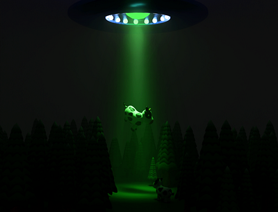 Abductee 3d design graphic design illustration