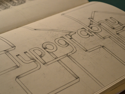 Typography Sketch sketch typography yeah